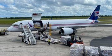 Aerodom marca récord de carga aérea en julio con 10,972 toneladas métricas