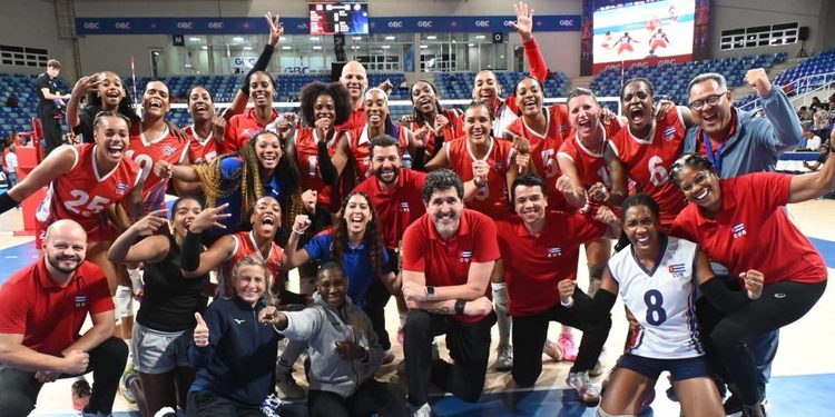 Cuba sorprende y le aplica un 3-0 a las Reinas del Caribe