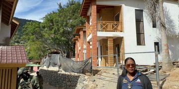 Medio Ambiente interviene proyecto turístico a orillas del río Yaque del Norte en Jarabacoa