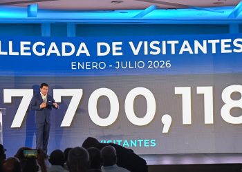 Turismo rompe récord con más de un millón de visitantes en el mes de julio