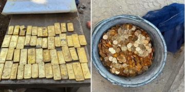 Hallan una gran cantidad de lingotes y monedas de oro en una construcción en Bélgica