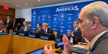 Presidente Abinader participa junto a otros mandatarios de la región en encuentro de la iniciativa Escudo de las Américas encabezado por el presidente de EE. UU., Donald Trump