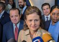 Se registra fallo eléctrico cuando Raquel Peña hablaba sobre altas facturaciones con el servicio