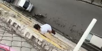 Estudiante resulta herida tras caer desde un cuarto piso en Santiago Oeste