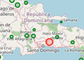 Sismológico ajusta los datos y aclara que temblor de 4.3 fue en Santo Domingo y no en San Juan