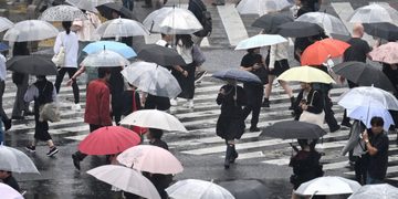 En Tokio no ha parado de llover en 34 días, lo que marca la racha más larga registrada