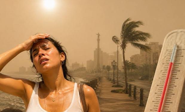Calor intenso y polvo sahariano: una vaguada traerá aguaceros este domingo
