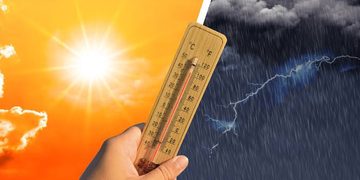 Calor dominará este domingo en la mañana; aguaceros y tormentas llegarán en la tarde