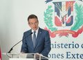 Canciller dominicano pide apoyo de comunidad internacional para la estabilización de Haití