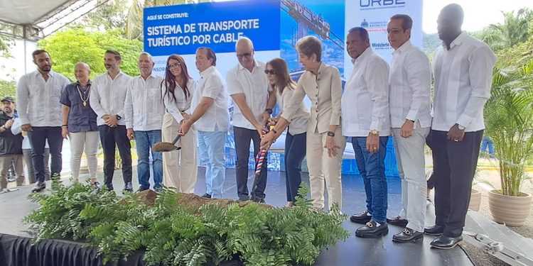 Inician los trabajos del nuevo teleférico de Puerto Plata, previsto para operar a inicios de 2028