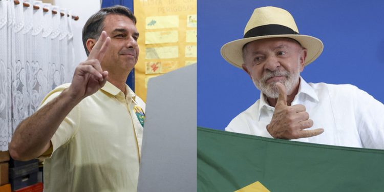 Lula y Flávio Bolsonaro disputarán la Presidencia de Brasil en segunda vuelta