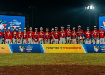 Dominicana se queda con plata tras perder la final ante USA en Mundial de Béisbol U15