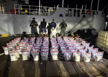 Apresan a dos hombres con 389 paquetes de cocaína en Peravia