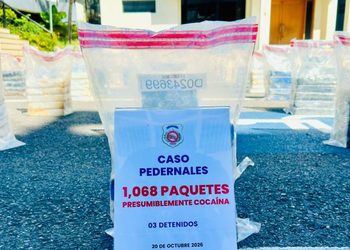 DNCD incauta más de una tonelada de cocaína en las costas de Pedernales; tres colombianos detenidos