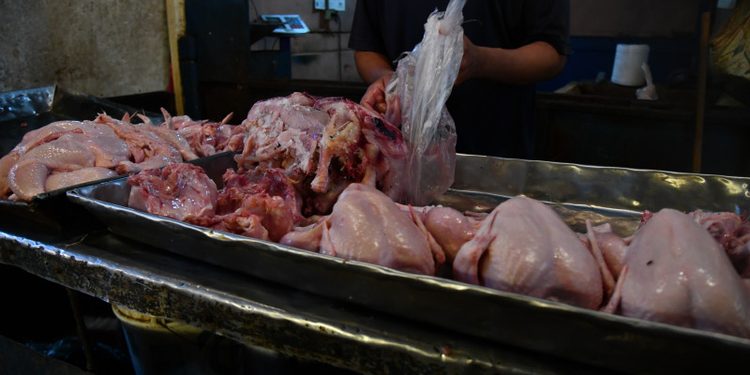 Mercaderes aseguran la libra de pollo no ha subido de RD$75