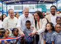 Presidente Luis Abinader inaugura el Complejo Educativo y Deportivo Pedro Martínez, en Manoguayabo