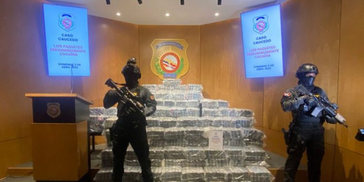 DNCD ocupa 1,129 paquetes de cocaína en Puerto Caucedo