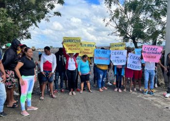 Con parada cívica mocanos piden cerrar vertedero municipal