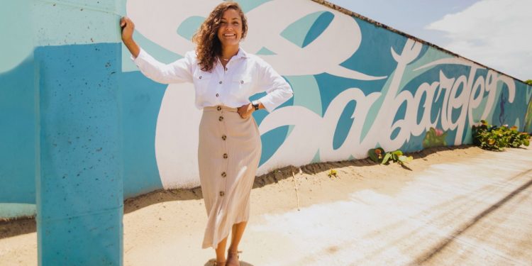 Nati Ruiz Casado presenta sus aspiraciones como directora distrital de Cabarete