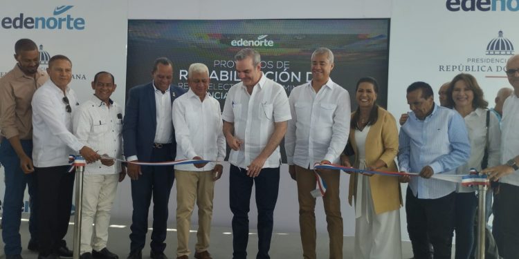 Presidente Abinader y Edenorte inauguran obras por RD$ 143.71 millones en Sánchez Ramírez