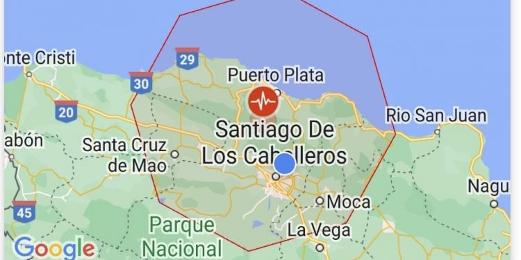 Fuerte temblor de tierra se siente en Puerto Plata y otros puntos de RD