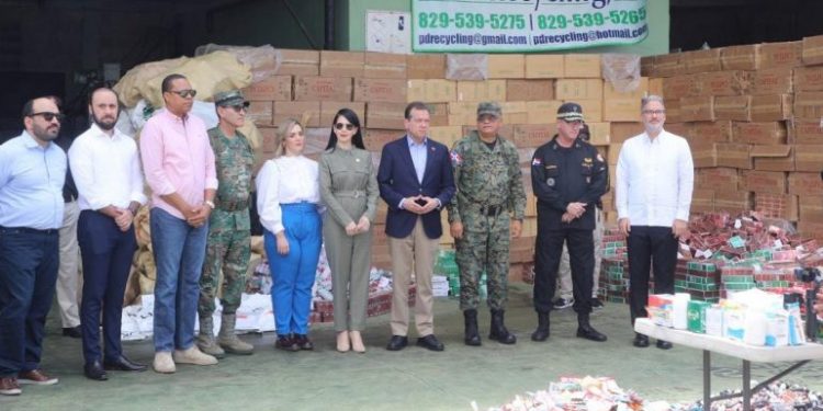 Autoridades inician incineración de 6.5 millones de productos decomisados