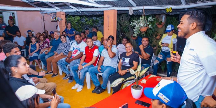 Encuentro de Jóvenes Perremeístas en el Municipio de Licey en Apoyo a Moisés Vega, Presidente Provincial JRM Santiago