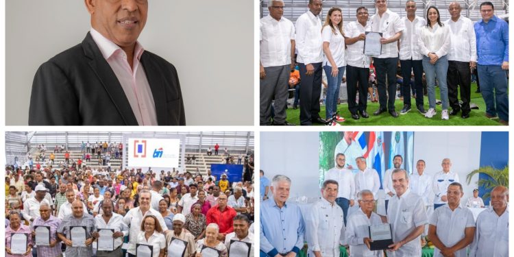 Federico Reynoso: el gobierno de Luis Abinader ha entregado 61,665 títulos de propiedad a familias en todo el país