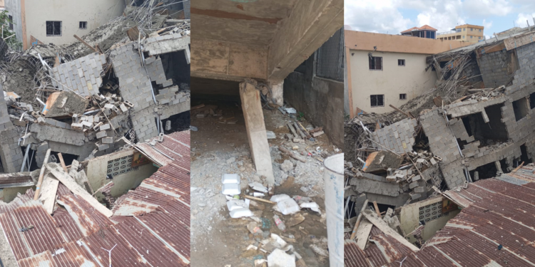 Edificio colapsado en San Cristóbal tenía permiso para dos pisos y construyeron cuatro