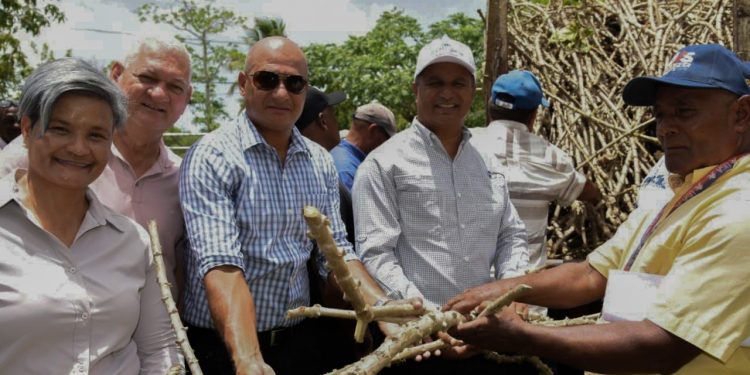 Agricultura prepara tierra y entrega material de siembra en San Pedro de Macorís Viceministro se reúne con productores y líderes agrícolas de la provincia