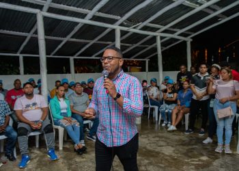 Jóvenes de El Limón respaldan a Moisés Vega Presidente Provincial JRM Santiago