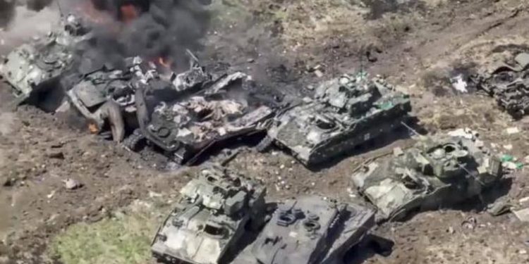 Rusia asegura destruyó tanques Leopard suministrados a Ucrania