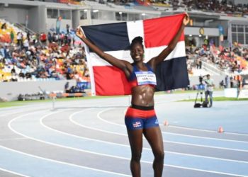 Maribel Senyú gana oro en salto de altura en San Salvador