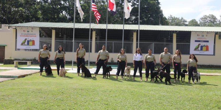 Agricultura y OIRSA inauguran primer Curso de Entrenamiento de Unidades Caninas