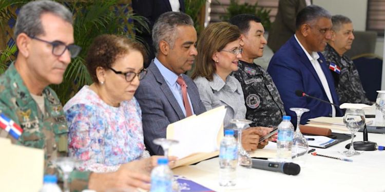Vicepresidenta Raquel Peña encabeza reunión de seguimiento sobre seguridad ciudadana