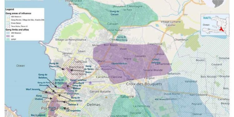 Bandas haitianas: el control territorial y la violencia en Haití