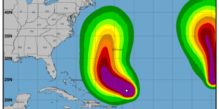 Oleajes anormales, aguaceros y ráfagas de viento se esperan este lunes por huracán Lee