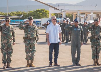 Presidente Abinader inaugura destacamento Comando Sur y tres destacamentos navales en Barahona