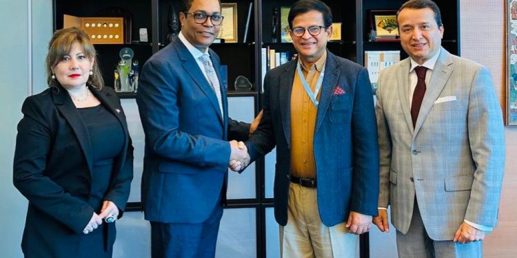 El presidente LMD se reúne con el secretario general adjunto ONU en Ginebra