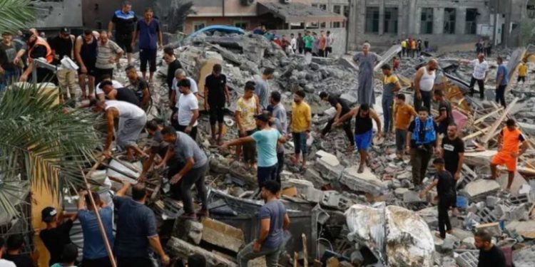 Suben a 1400 los muertos israelíes por el ataque de Hamás, con 1800 muertos en Gaza