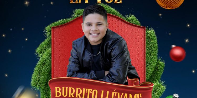 Robert Guzmán "La Voz" lanza canción de temporada Burrito llévame a Belén