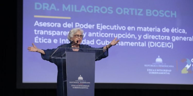 Milagros Ortiz: “Estamos creando las condiciones para fortalecer la transparencia”