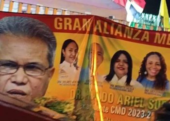 En el primer boletín del CMD, Waldo Ariel Suero obtiene el 69 % de los votos y se perfila como ganador