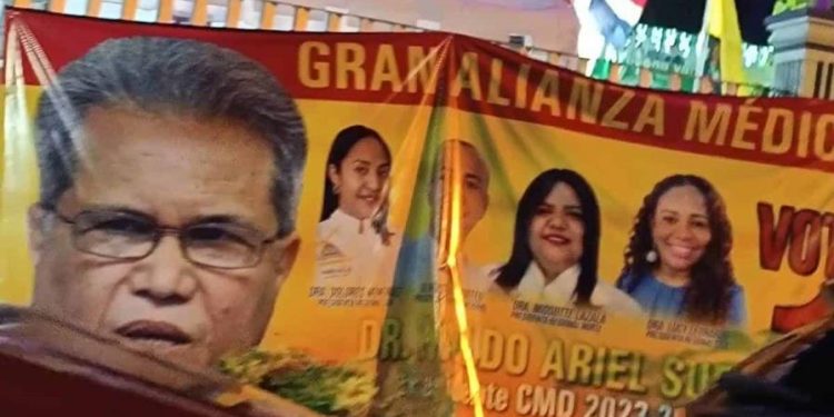 En el primer boletín del CMD, Waldo Ariel Suero obtiene el 69 % de los votos y se perfila como ganador