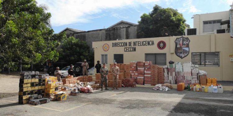 Cesfront entrega mercancías incautadas en la frontera