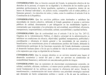 Presidente Abinader emite decreto declara de alto interés nacional proyectos de generación eléctrica tradicionales y fuentes tradicionales