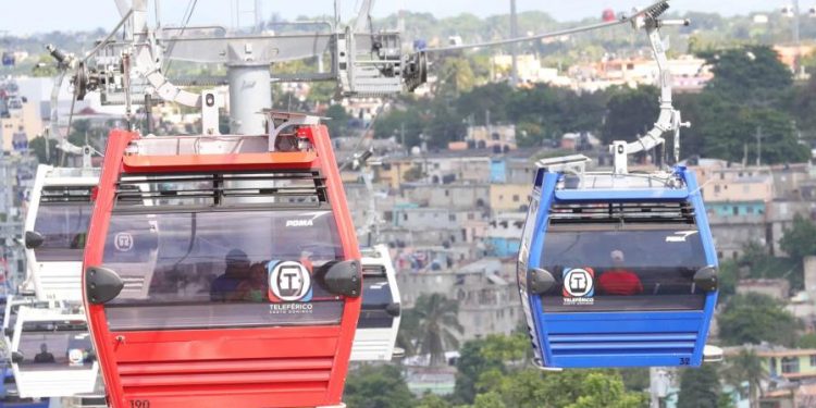 Trabajos de mantenimiento en Teleférico de Santo Domingo se extenderán hasta este lunes