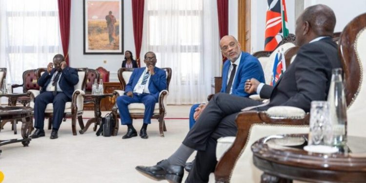 Los líderes de Haití y Kenia conversan sobre la misión multinacional autorizada por la ONU