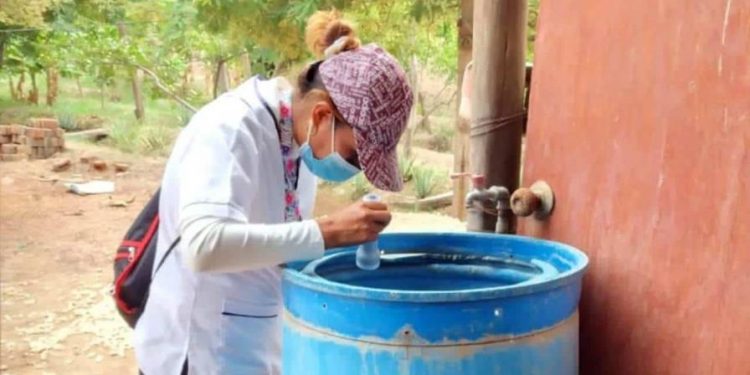 Tanques de agua conforman el 80 % de los criaderos de mosquitos en el país