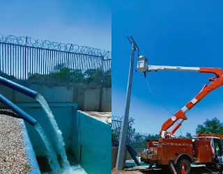 Edenorte instala sistema eléctrico potenciará toma de agua canal La Vigía